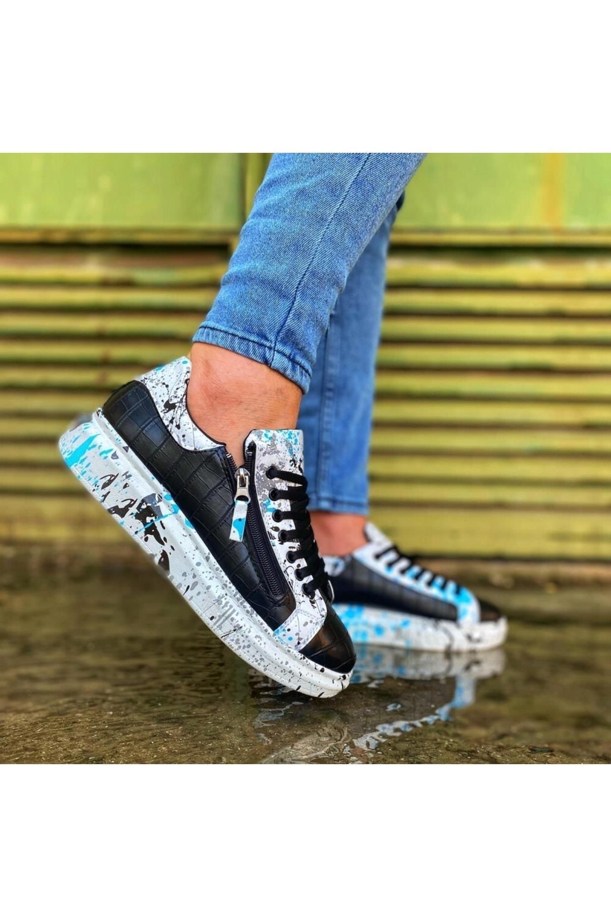 Preux Crocodile Erkek Spor Günlük Ayakkabı Sneaker Rahat