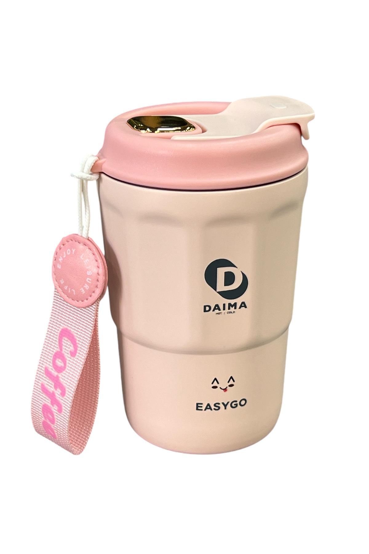DAIMA HOT / COLD-Daima Easy Go 380 ml Pink Thermos 1