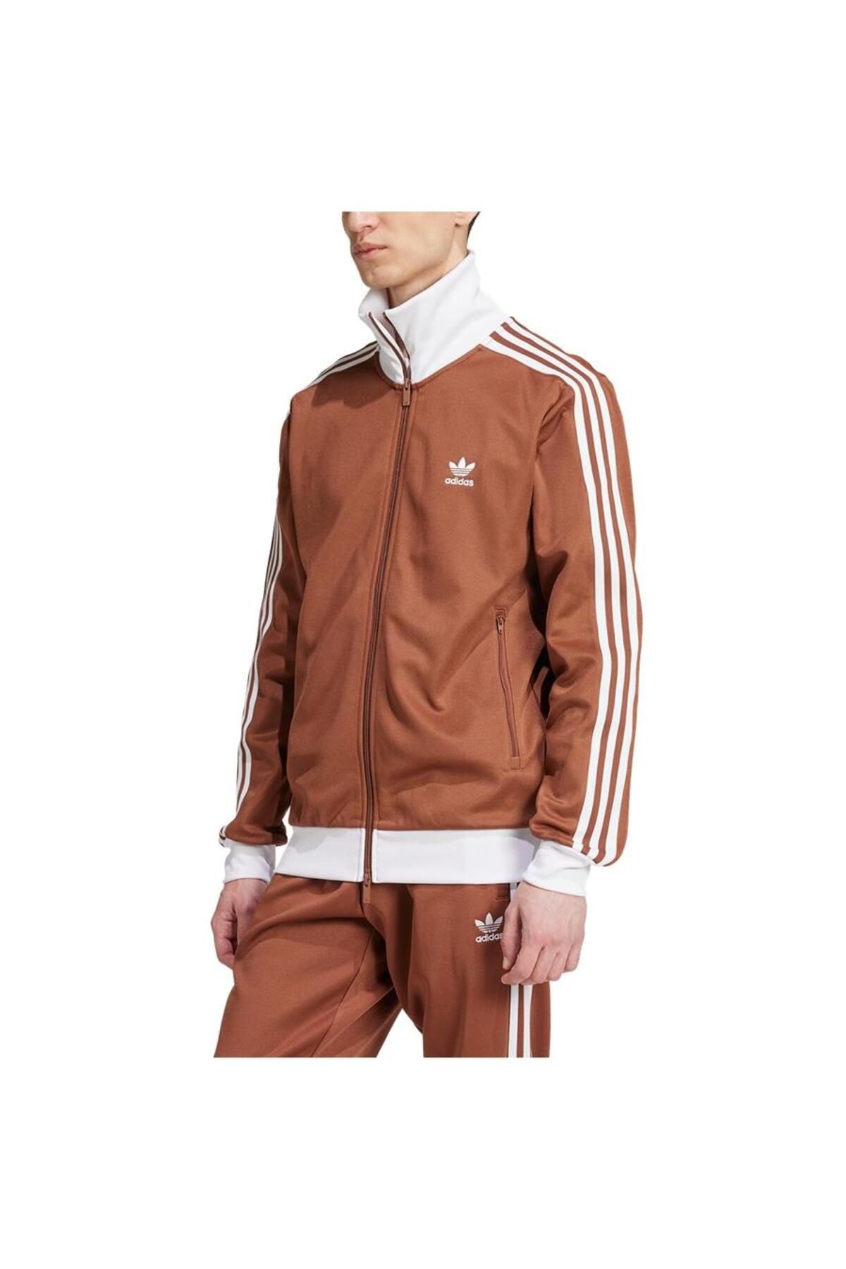 adidas-Adicolor Classics Beckenbauer Zippered Men's Sweatshirt Iy9879 4