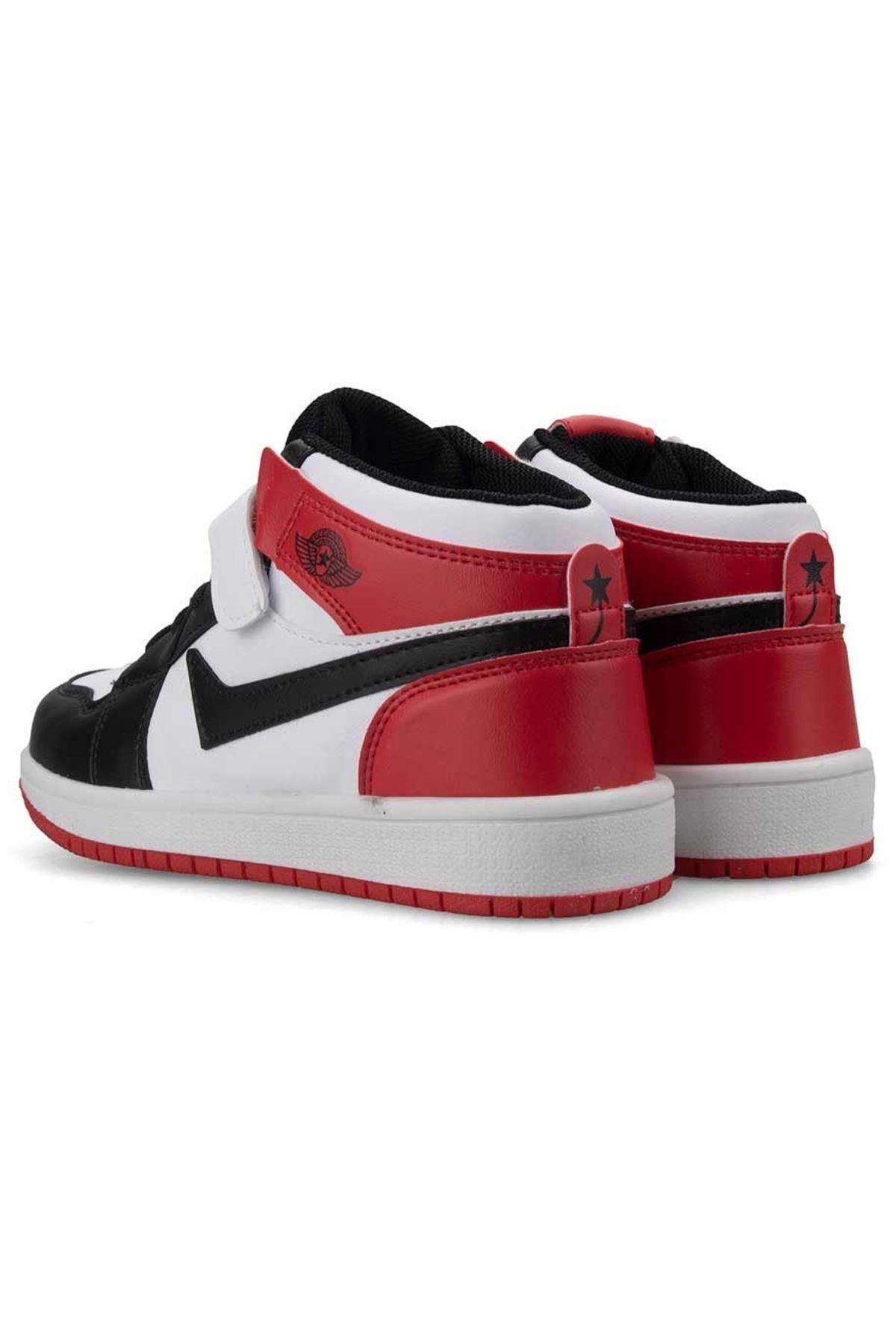 Preux Bağcıklı Ve Cırtlı Günlük Unisex Çocuk Sneaker Rahat Spor Ayakkabı