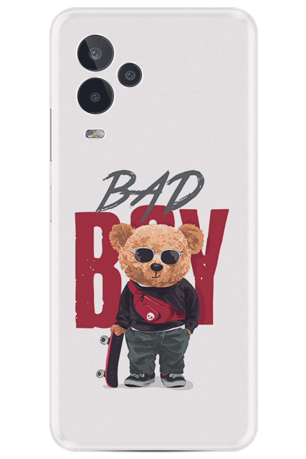 General Mobile 24 Pro Kılıf HD Resim Baskılı Bad Guy StKd -016