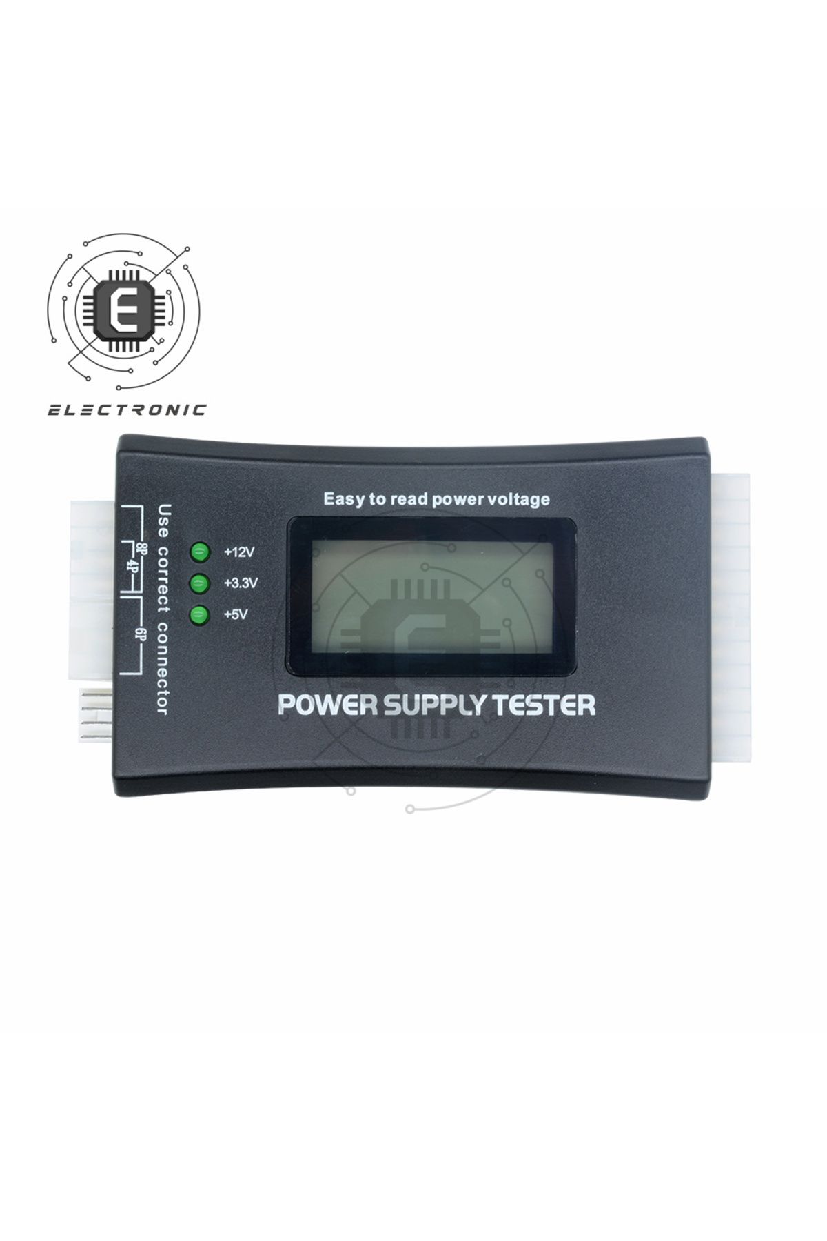 Aideepen-LCD Power Tester LCD PC Computer 20/24 Pin 4 PSU ATX BTX ITX SATA HDD Power Supply Tester Battery... 2