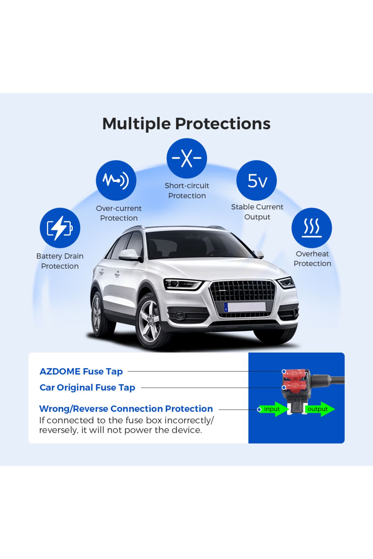 Choice-Azdome Jyx05 Car Dvr Record Hardwire Kit With Type-c Port For M660/m550 Max/m300s/pg17 Low Vol Pr... 3