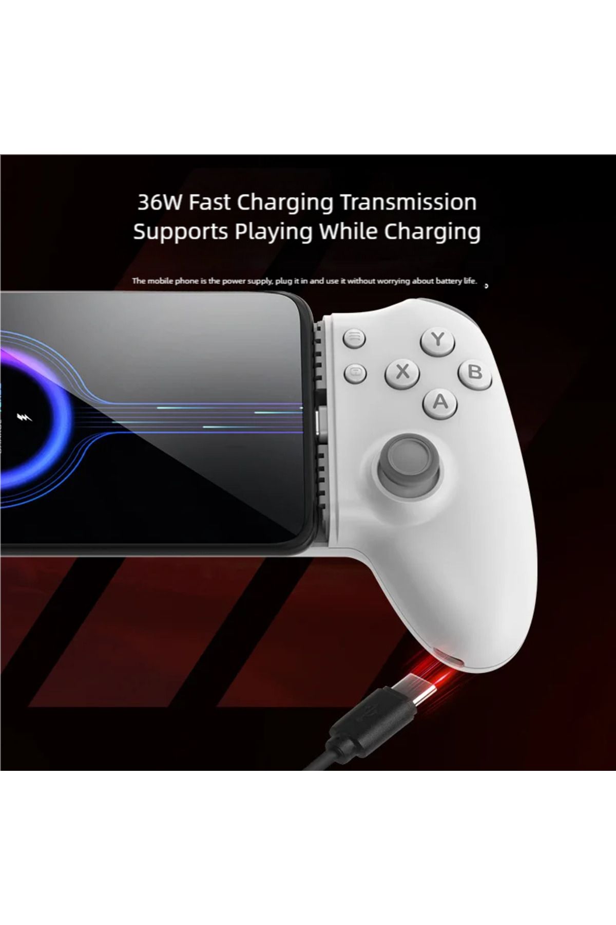 Choice-2024 MEMO S3 Gamepad Type-C Mobile Phone Controller with Hall Effect Stick for iPhone joystick An... 5