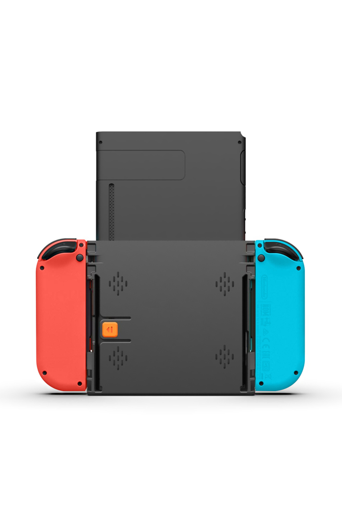 Choice-مقبض RGEEK عمودي أسود قابل للطي لجهاز Nintendo Switch OLED/Switch Game Console للعب عموديًا 1