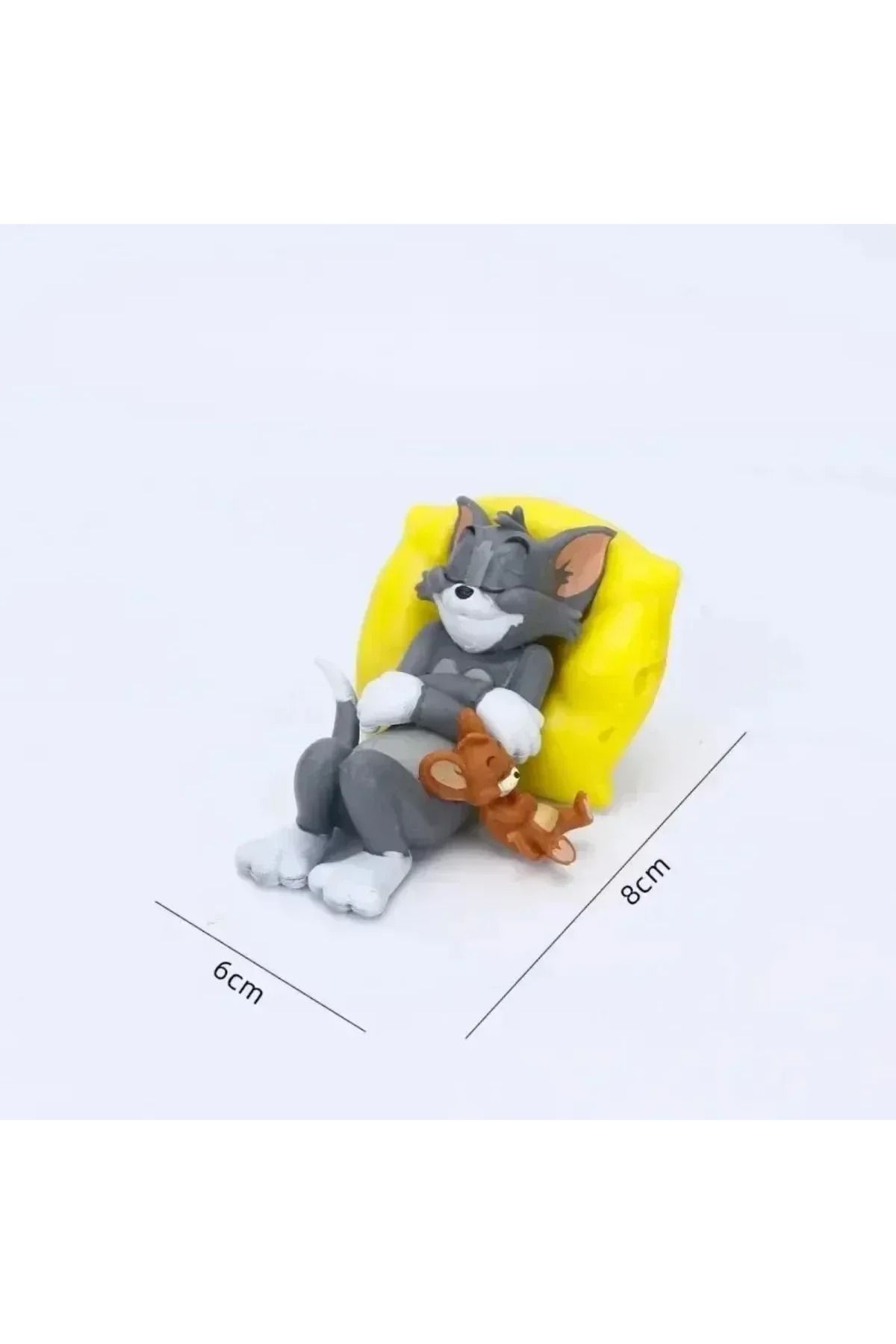 Choice-Cartoon Decoration Tom Cat Jerry Mouse Cat Ornament Cute Desk Decorations Adorable Figurines Toy ... 7