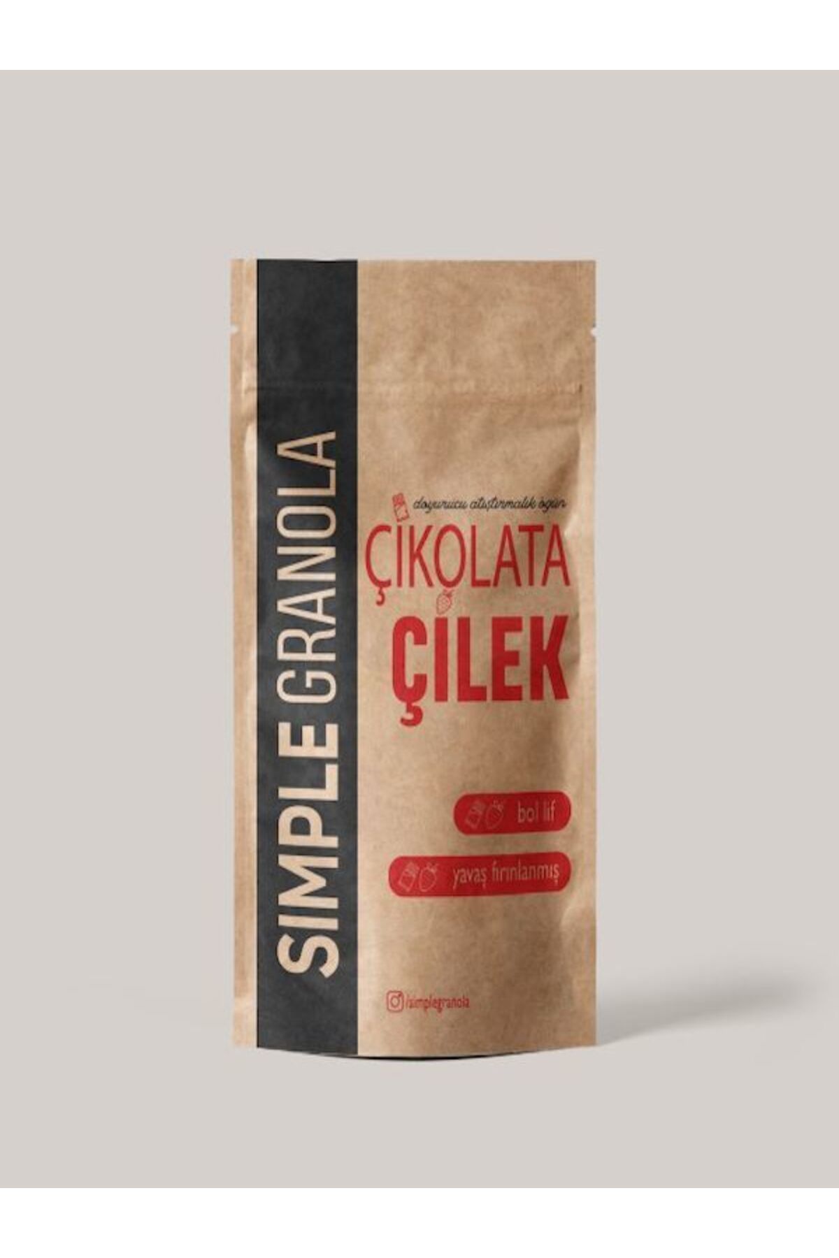 Simple Granola Çikolata Ve Çilekli Granola 400 Gr.