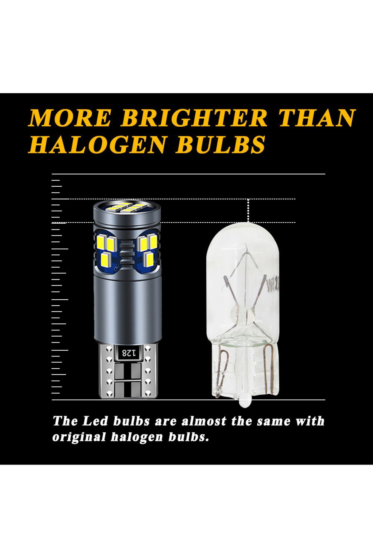 Choice-2Pcs T10 LED Car Blubs For Volkswagen VW Nivus 2020 2021 2022 2023 Car License Plate Interior Par... 4