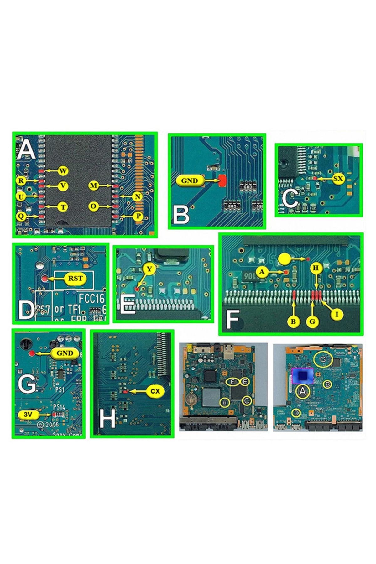 Shunmaii-For PS2 Modchip FMCB Function Game Console Chip MODBO 5.0 Direct Read Hard Drive Host Chip for PS... 3