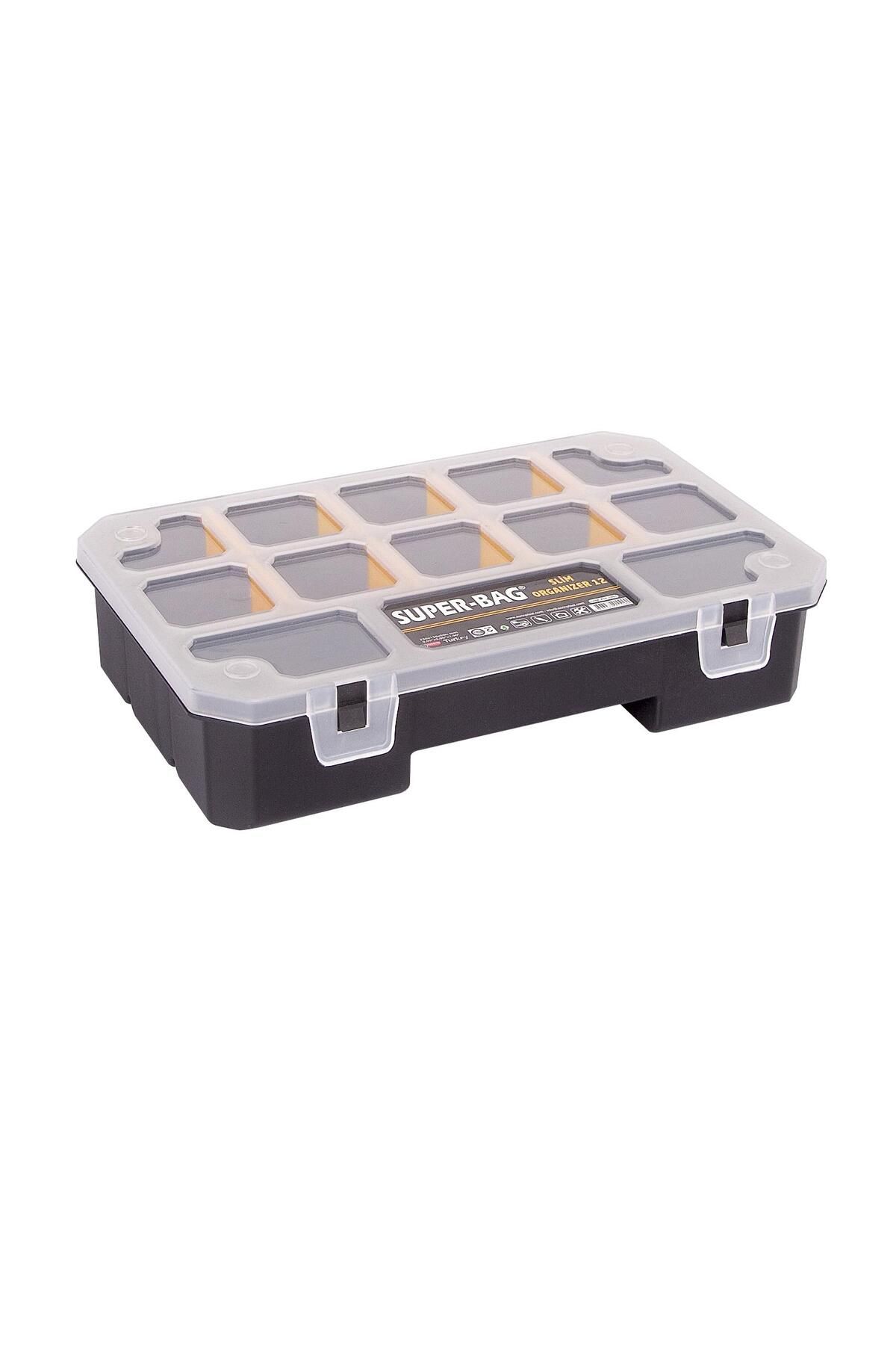 Foçalı Asr-2097 Slim Organizer 12 Göz Kutu