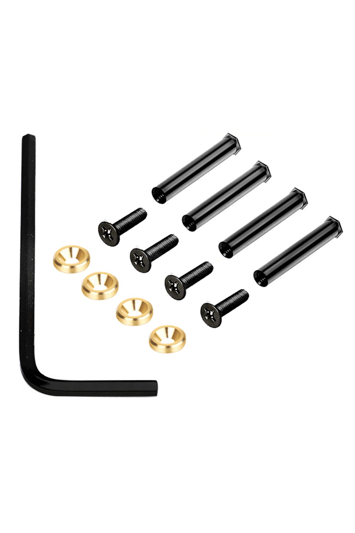 ALLOYSEED-Fixing Chassis Fan Screws Quiet Operation Cooling Fan Mount Screws Computer Radiator Fan Screws S... 8