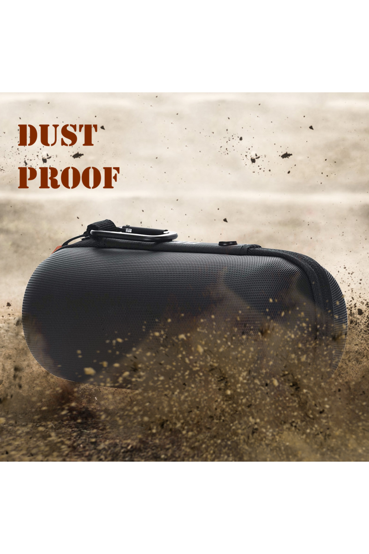 Shunmaii-Wireless Bluetooth Speaker Bag For JBL Flip 6 Protective Case EVA Waterproof Shockproof Storage C... 3