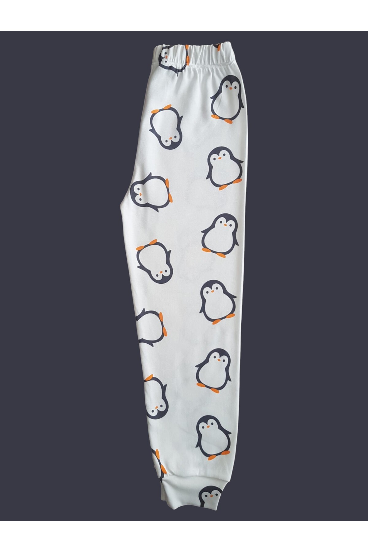 Çamaşır Bahçesi Uzun Kollu Desenli Çocuk Pijama Takım #baskılıçocukpijamatakım #çamaşırbahçesi #penguen2desenpijama fotoğrafı 5 (önizleme)