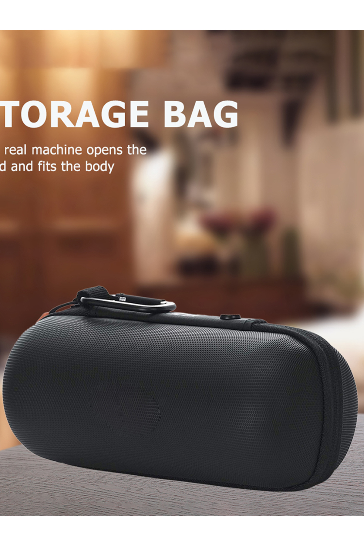 Shunmaii-Wireless Bluetooth Speaker Bag For JBL Flip 6 Protective Case EVA Waterproof Shockproof Storage C... 7