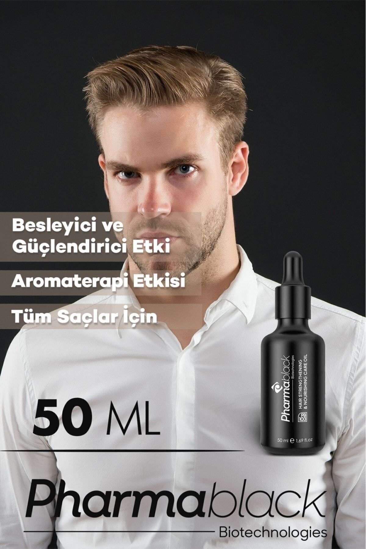 Pharmablack Dökülme Karşıtı, Hızlı Saç Uzatma, Besleyici Ve Onarıcı Saç Bakım Yağı 50 Ml-8