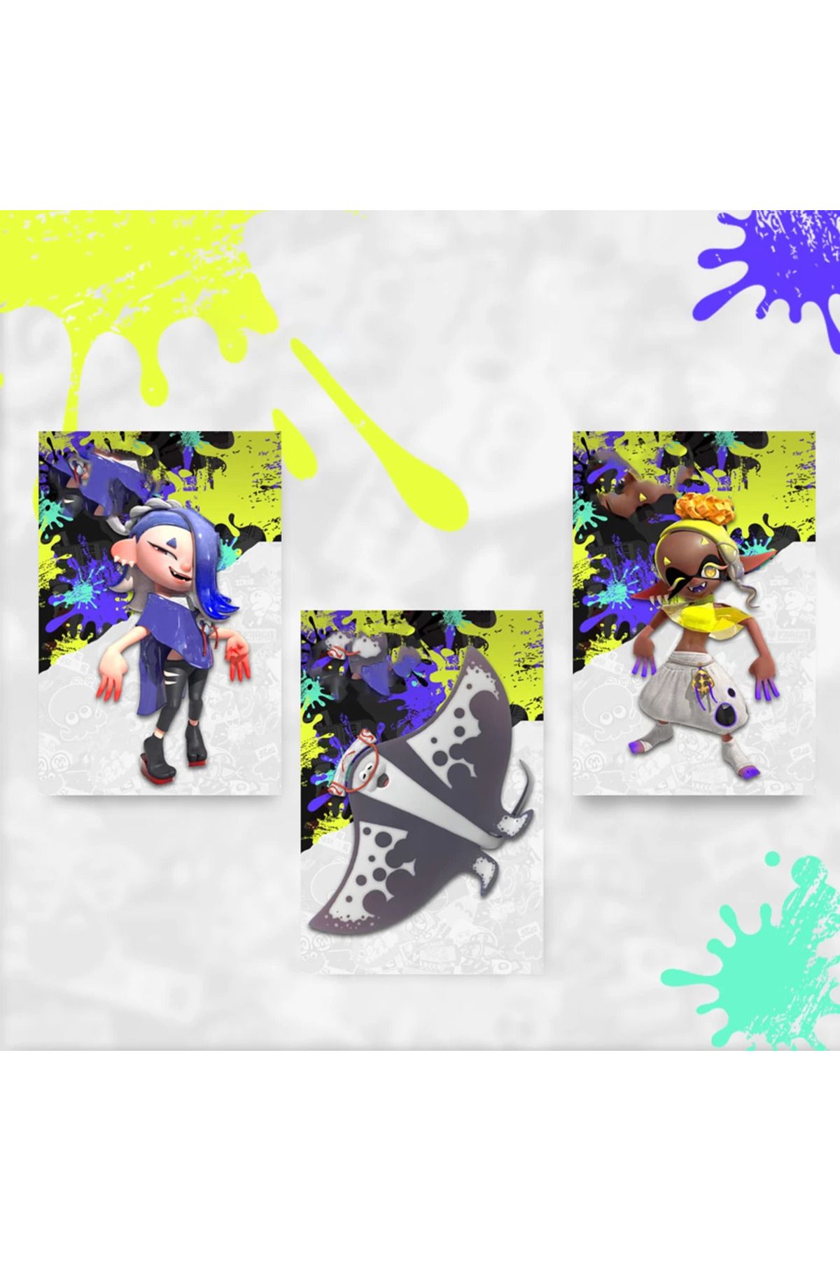 Choice-3-23pcs For for amiibo Cards For for amiibo Splatoon PVC NFC Tag Game Cards Splatoon 2 & 3 PVC NF... 4