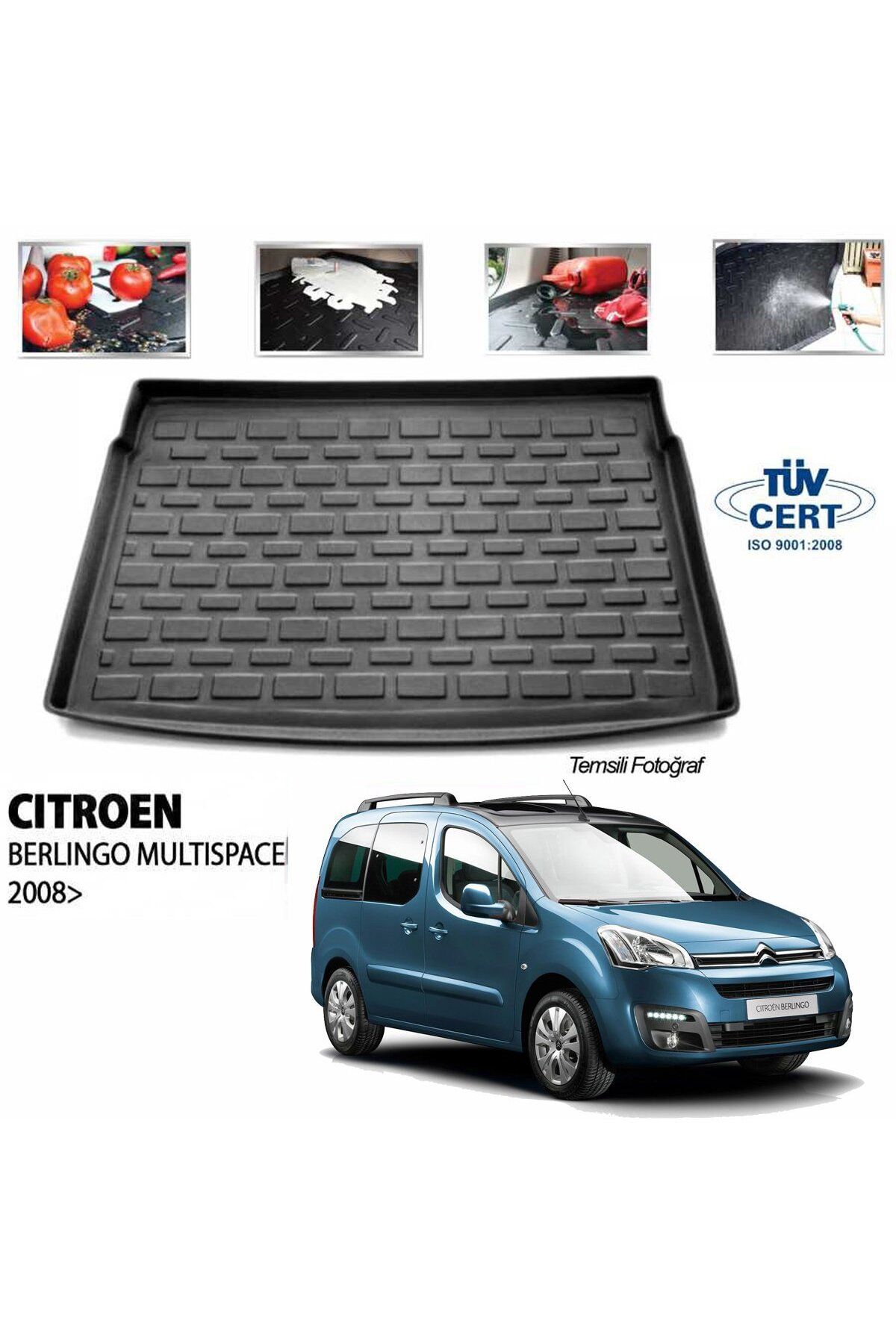 Leader Citroen Berlingo Bagaj Havuzu Paspası 2008-2017