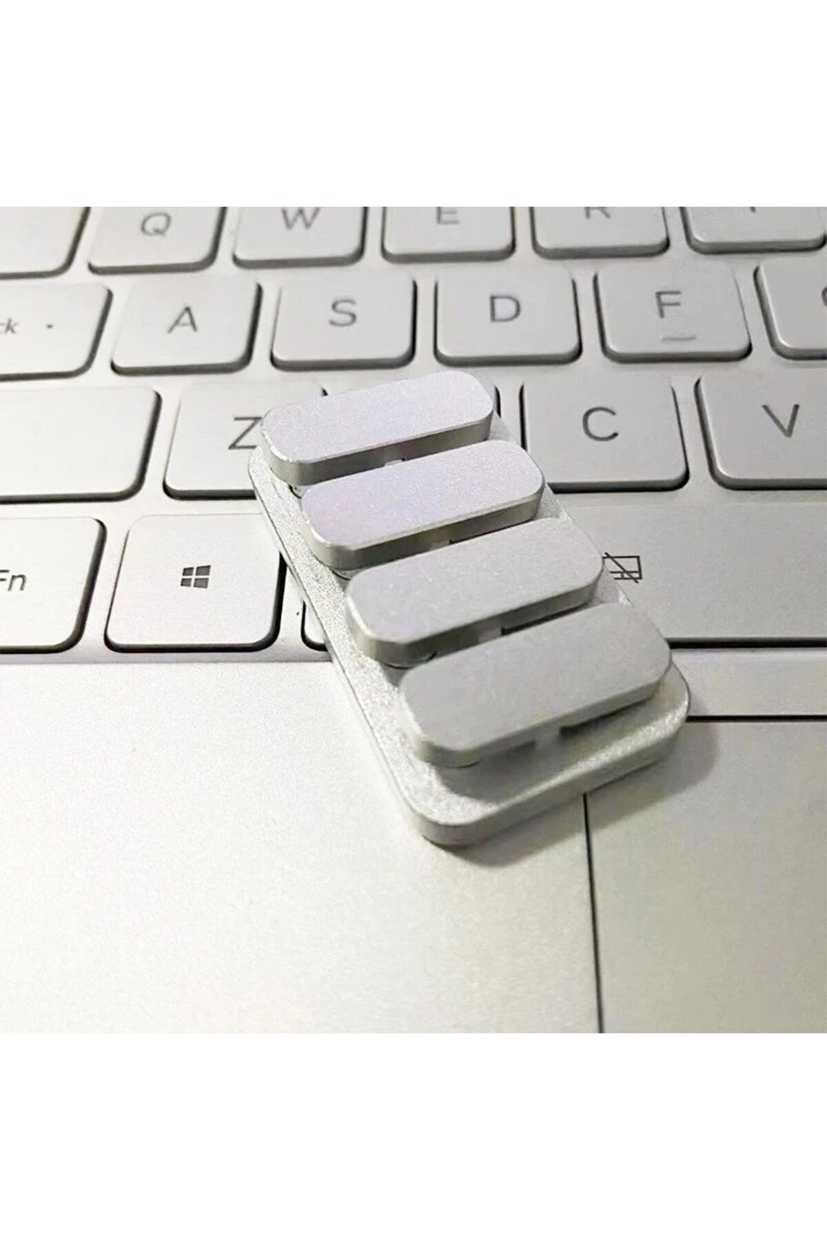 Choice-Piano Keys Fidget Clicker Fidget Slider Autism ADHD Metal EDC Fidget Toys Office Desk Toys Anxiet... 2