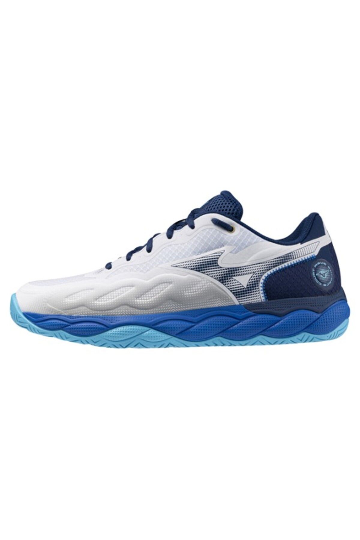 MIZUNO Wave Enforce Court AC Erkek Tenis Ayakkabısı Beyaz / Mavi