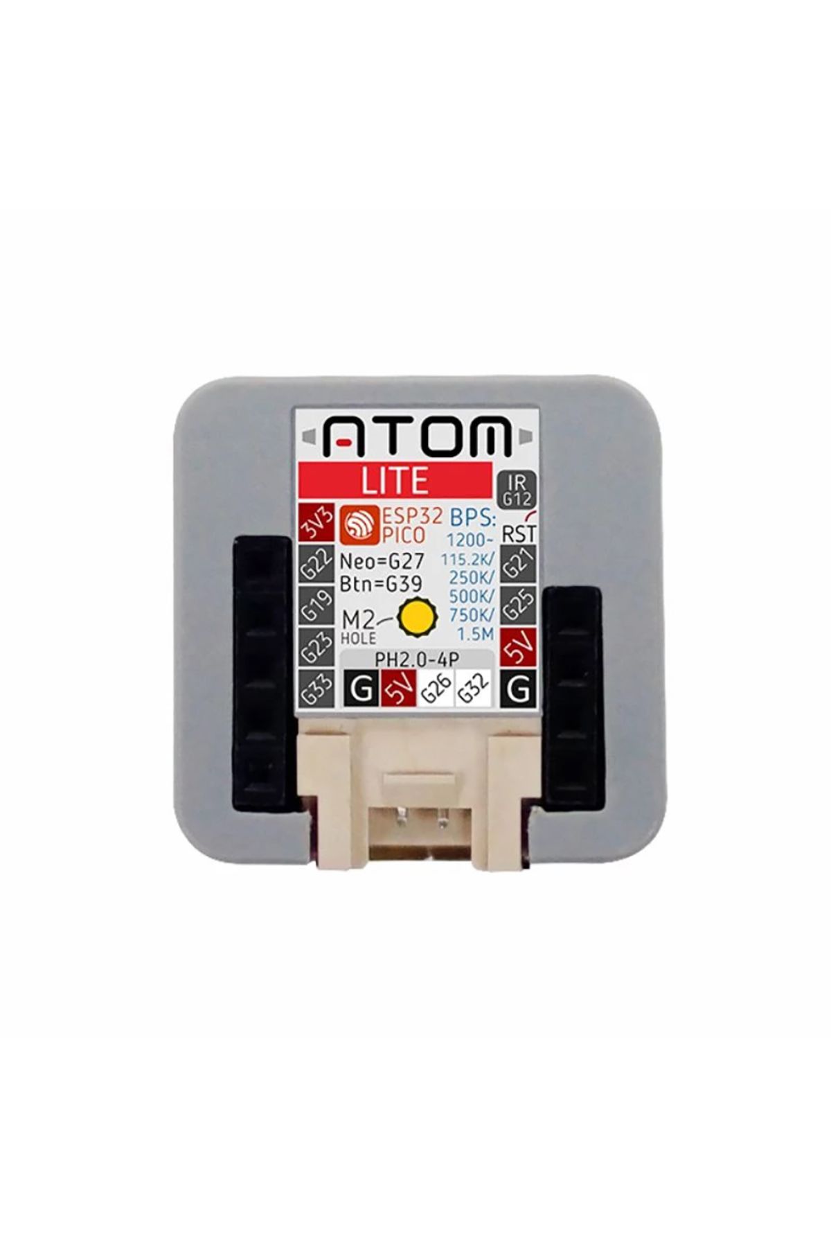 FMchip-Original M5Stack ATOM Lite ESP32-PICO Development Board Kit with Wi-Fi Programmable Button IoT node 4