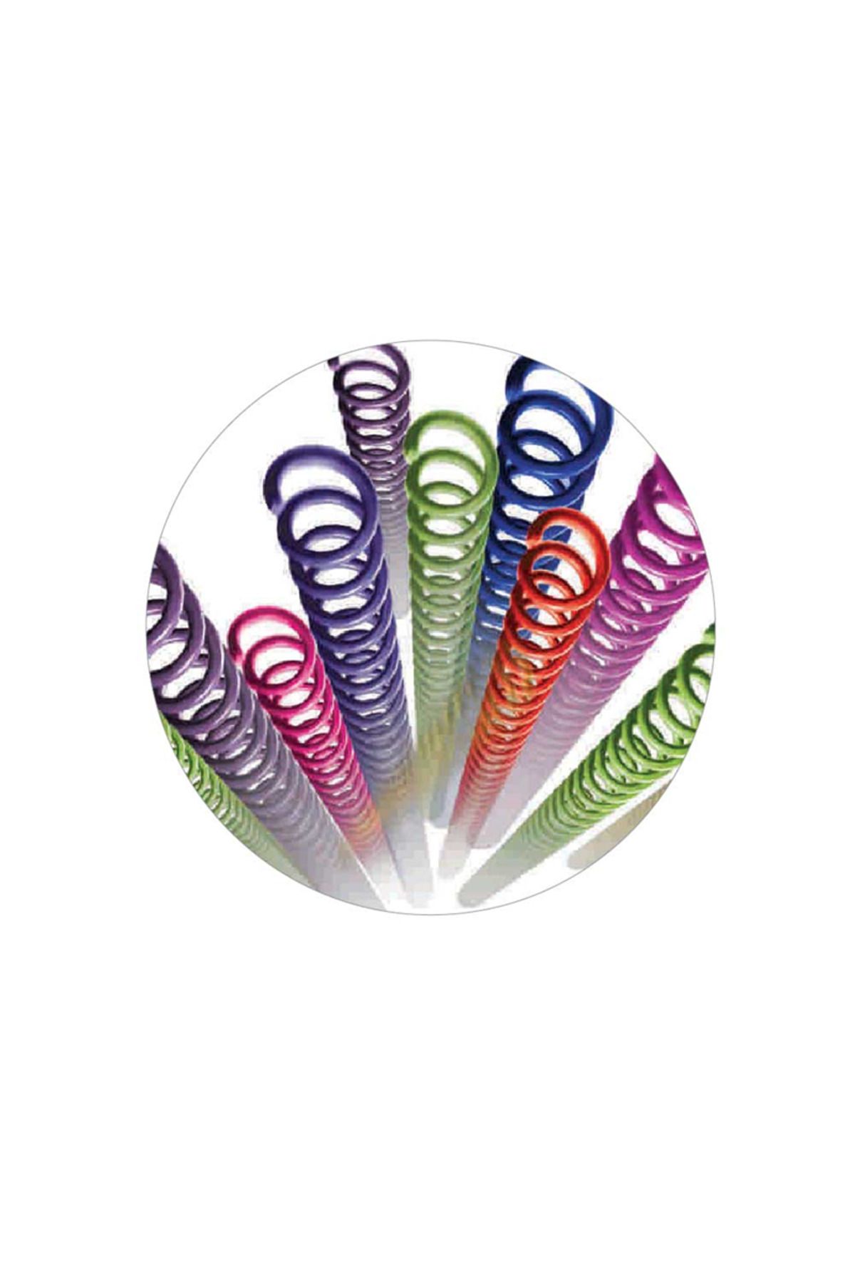 Mapi SPIRAL PLASTIK HELEZON SEFFAF 28MM