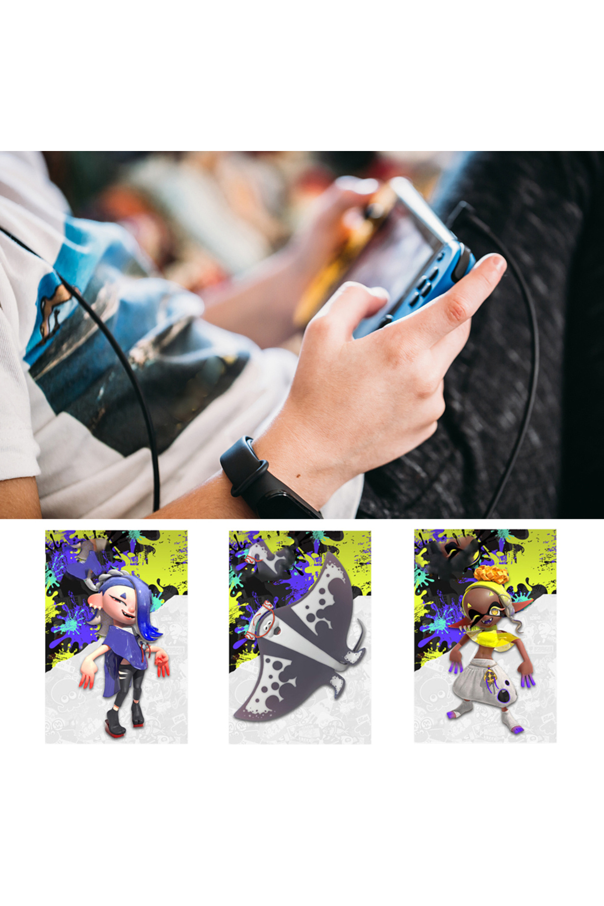 Shunmaii-3pcs/17pcs/20pcs/23pcs Splatoon 3&2  Game Cards Octoling Octopus Splatoon 2 & 3 PVC NFC Tag Game ... 6