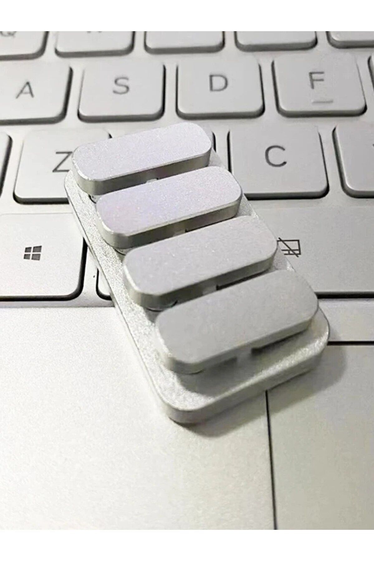 Choice-Piano Keys Fidget Clicker Fidget Slider Autism ADHD Metal EDC Fidget Toys Office Desk Toys Anxiet... 8
