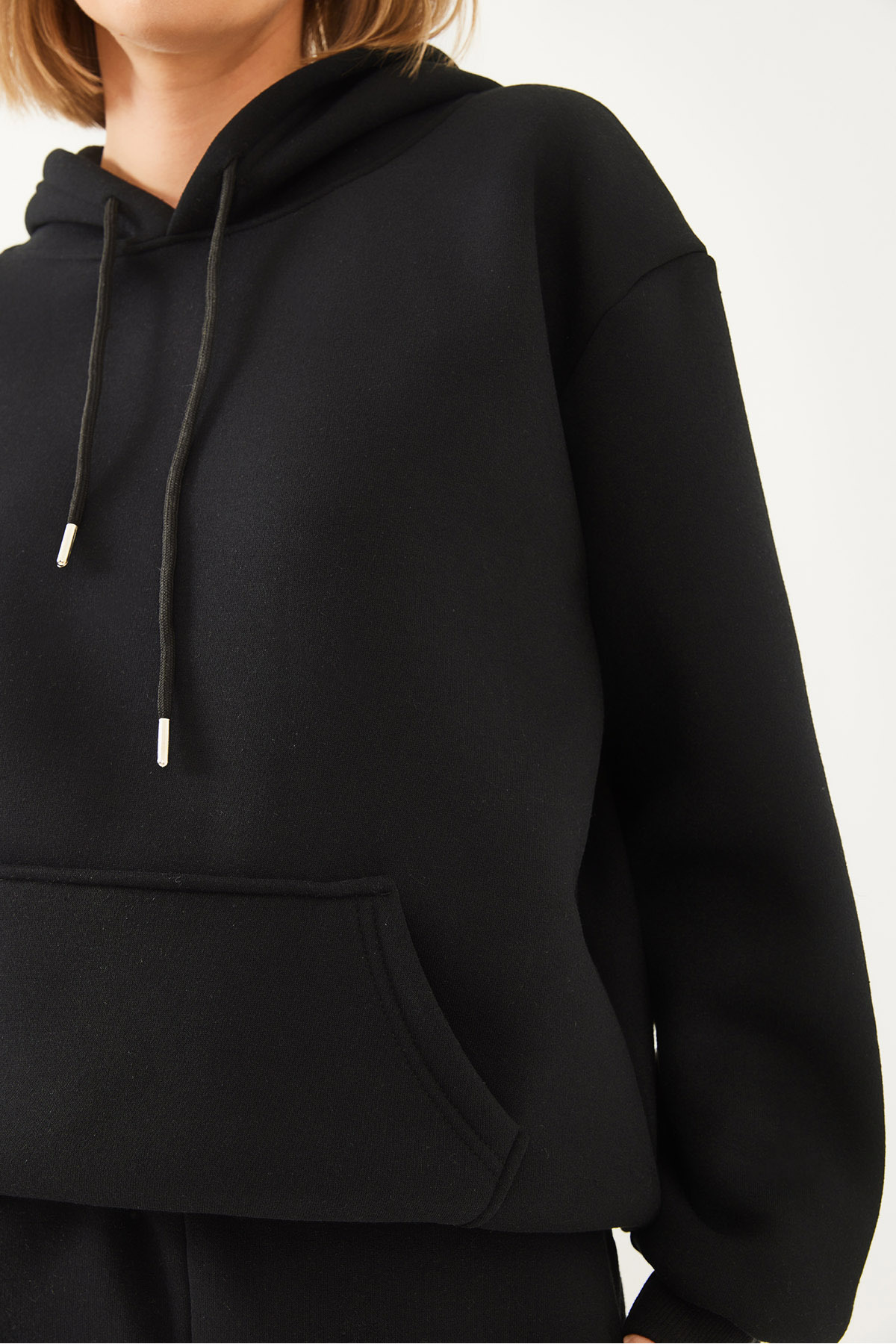 Bianco Lucci-Kangaroo Colored Hooded Women's Set - Mbhs014 60601014 2