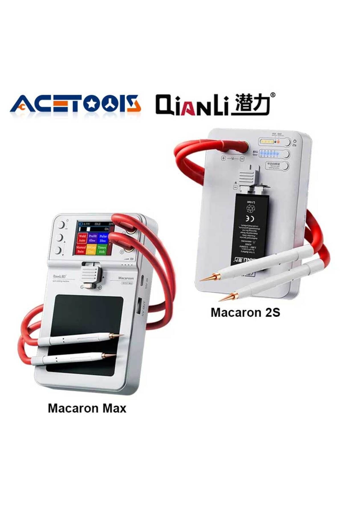 Choice-Spot Welder QianLi Macaron 2S/Max Portable Spot Welding Machine Double Pulse Adjust Battery Flex ... 2