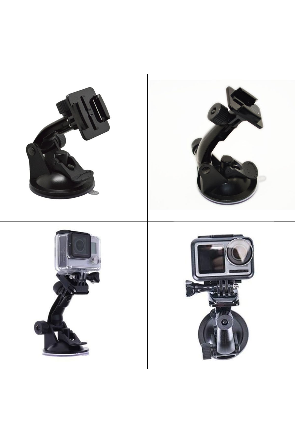 EXSKOF-For GoPro  Suction Cup Mount Car Suction With Base For GoPro Hero 13 12 11 10 9 8 7 6 5 4 Insta36... 6