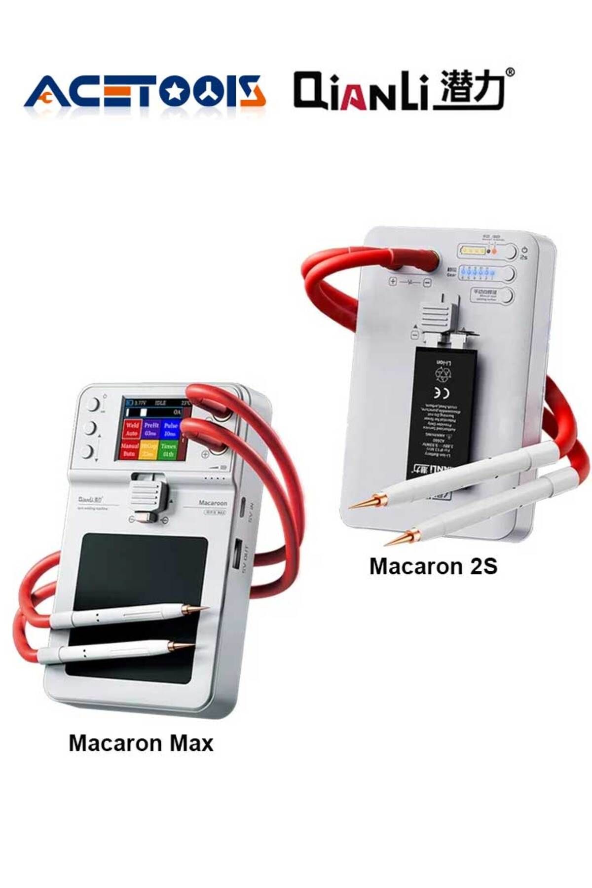 Choice-Spot Welder QianLi Macaron 2S/Max Portable Spot Welding Machine Double Pulse Adjust Battery Flex ... 8