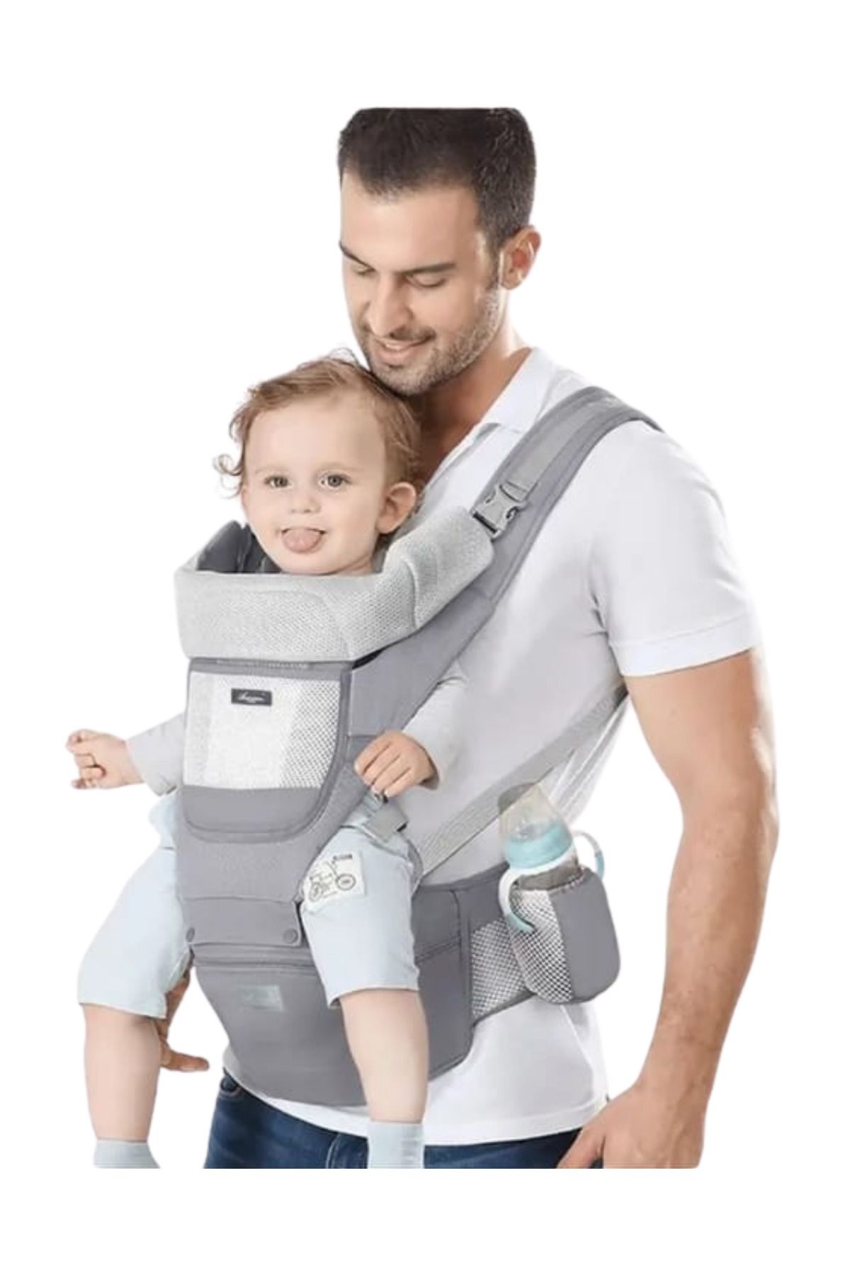 Soft Plus Bebek Çocuk Portbebe Kanguru Sling Taşıma Çantası