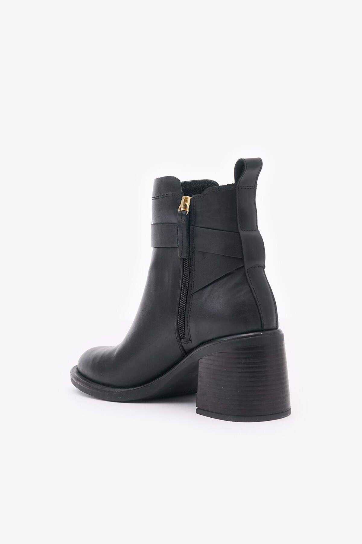 Louis Cardy-Ciel Black Genuine Leather Women's Heeled Boots 3