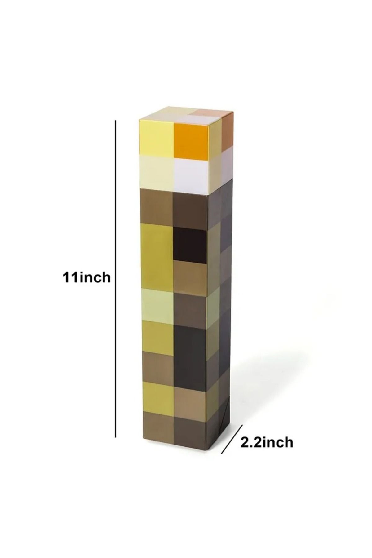 Choice-My World Torch Light Game Surrounding Pixel Wind Remote Control Torch Night Light Charging Mining... 7