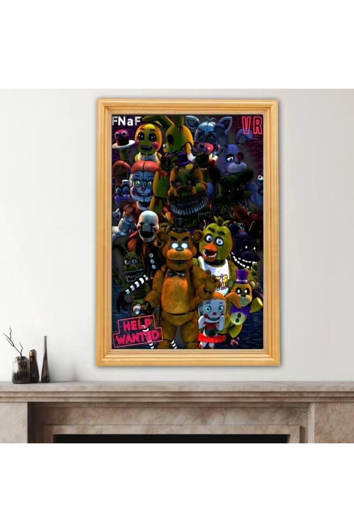 Choice-FNAF DIY Diamond Art Painting Kits Game Five Nights At Freddys Embroidery Mosaic Cross Stitch Hom... 3