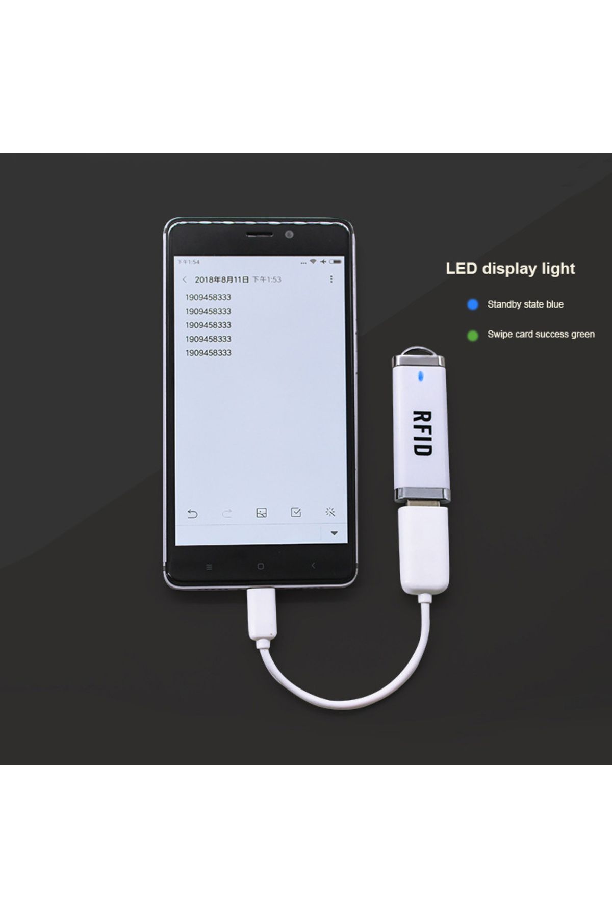 Choice-Adjustable Mini Portable TK4100 EM4100 RFID 125KHz Proximity Smart EM Card USB ID Rfid Card Reader 4