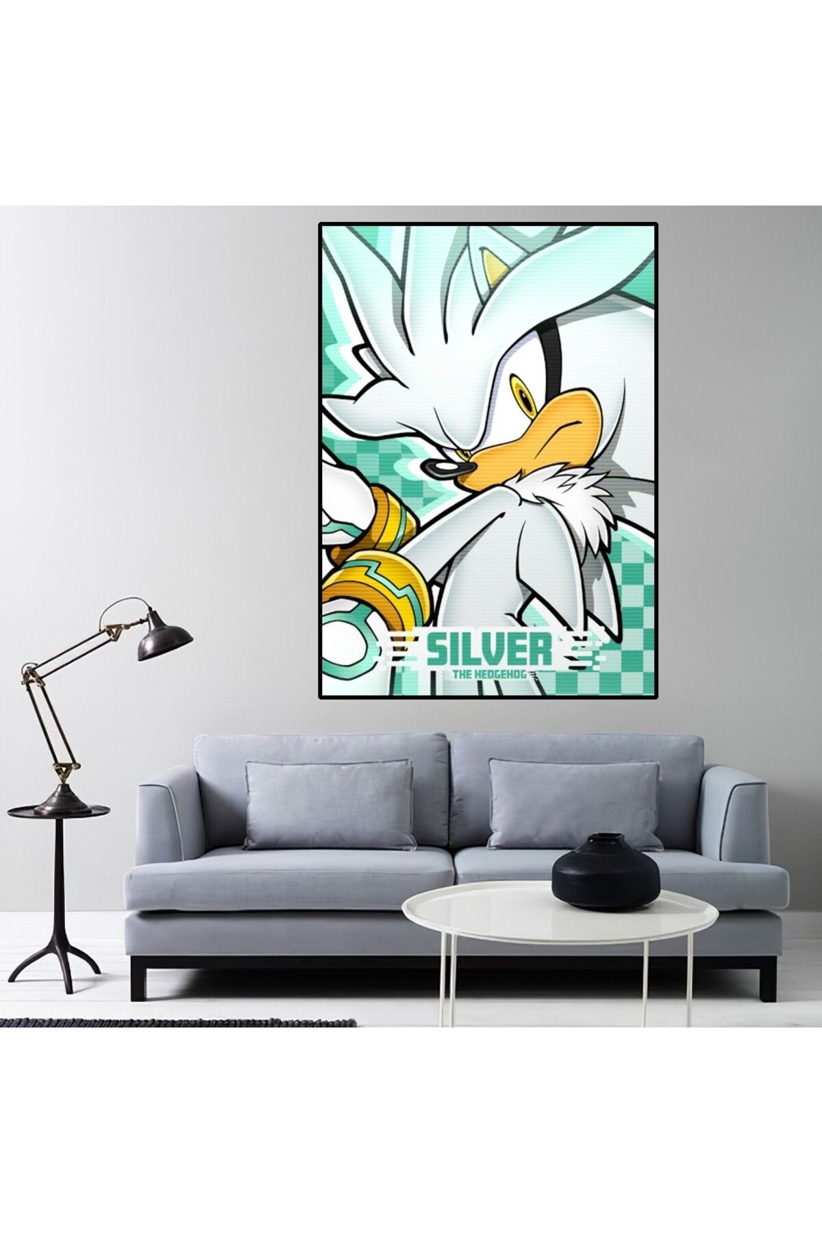 Choice-S-Sonic the H-Hedgehog Poster Home Room Decor Livingroom Bedroom Aesthetic Art Wall Painting Stic... 7