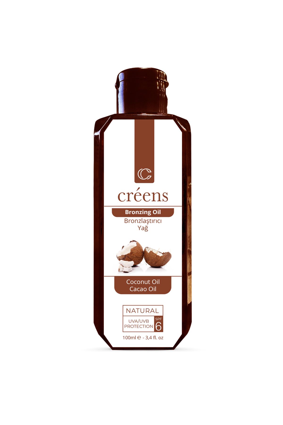 Creens Bronzlaştırıcı Yağ & Coconut Oil, Besleyici ideal bronzluk