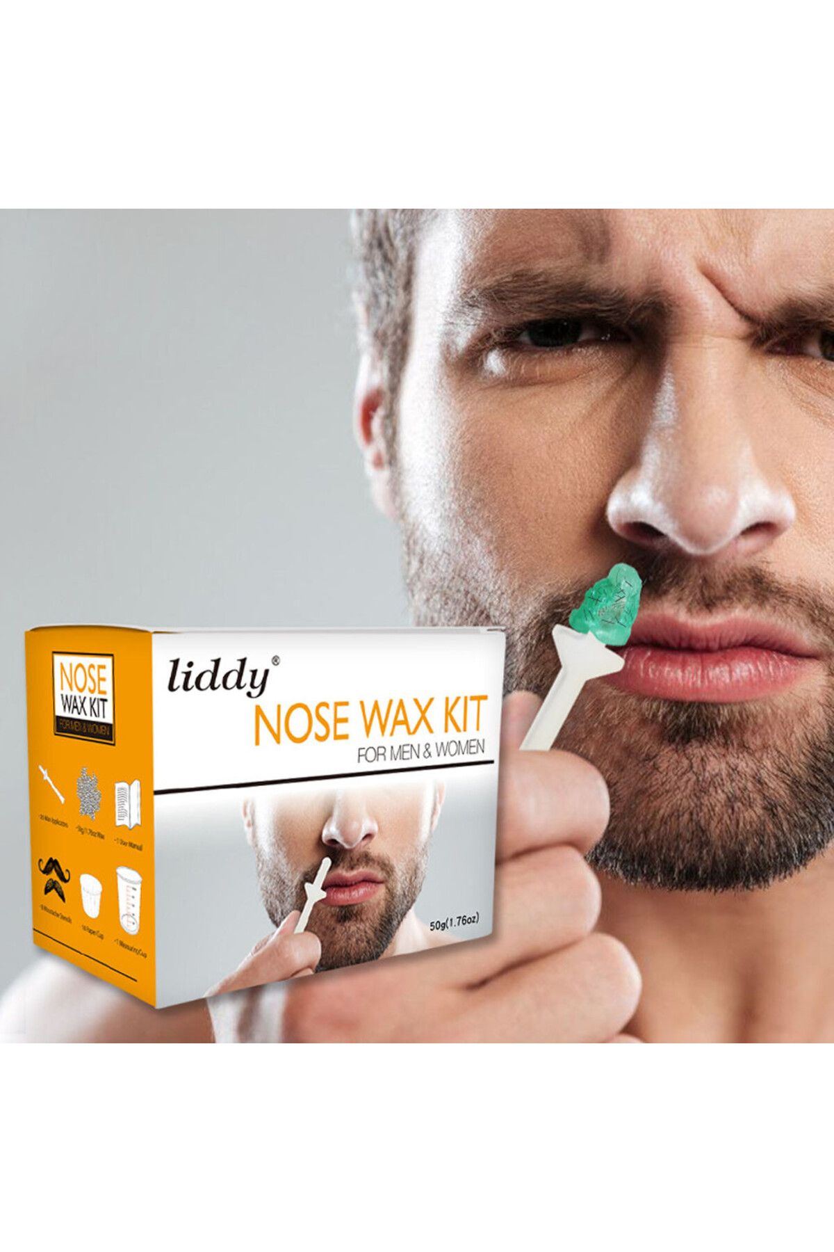 Choice Natural Gentle Safe Quick Nose Wax Nose Hair Removal For Men Women Trendyol