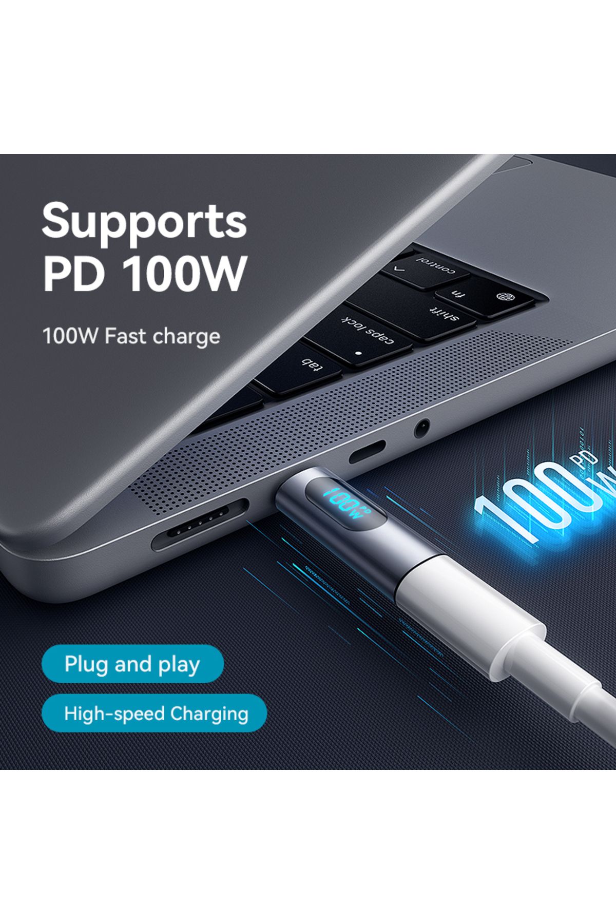 Choice-Joyroom 100W USB2.0 OTG Adapter Type C to USB C Fast Charging Data Transfer Display for iPhone 15... 3