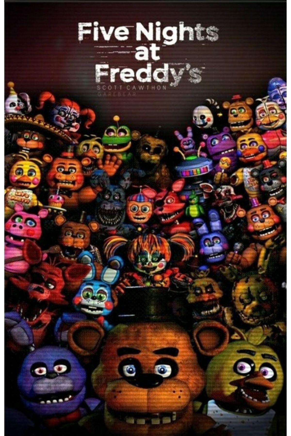 Choice-FNAF DIY Diamond Art Painting Kits Game Five Nights At Freddys Embroidery Mosaic Cross Stitch Hom... 1