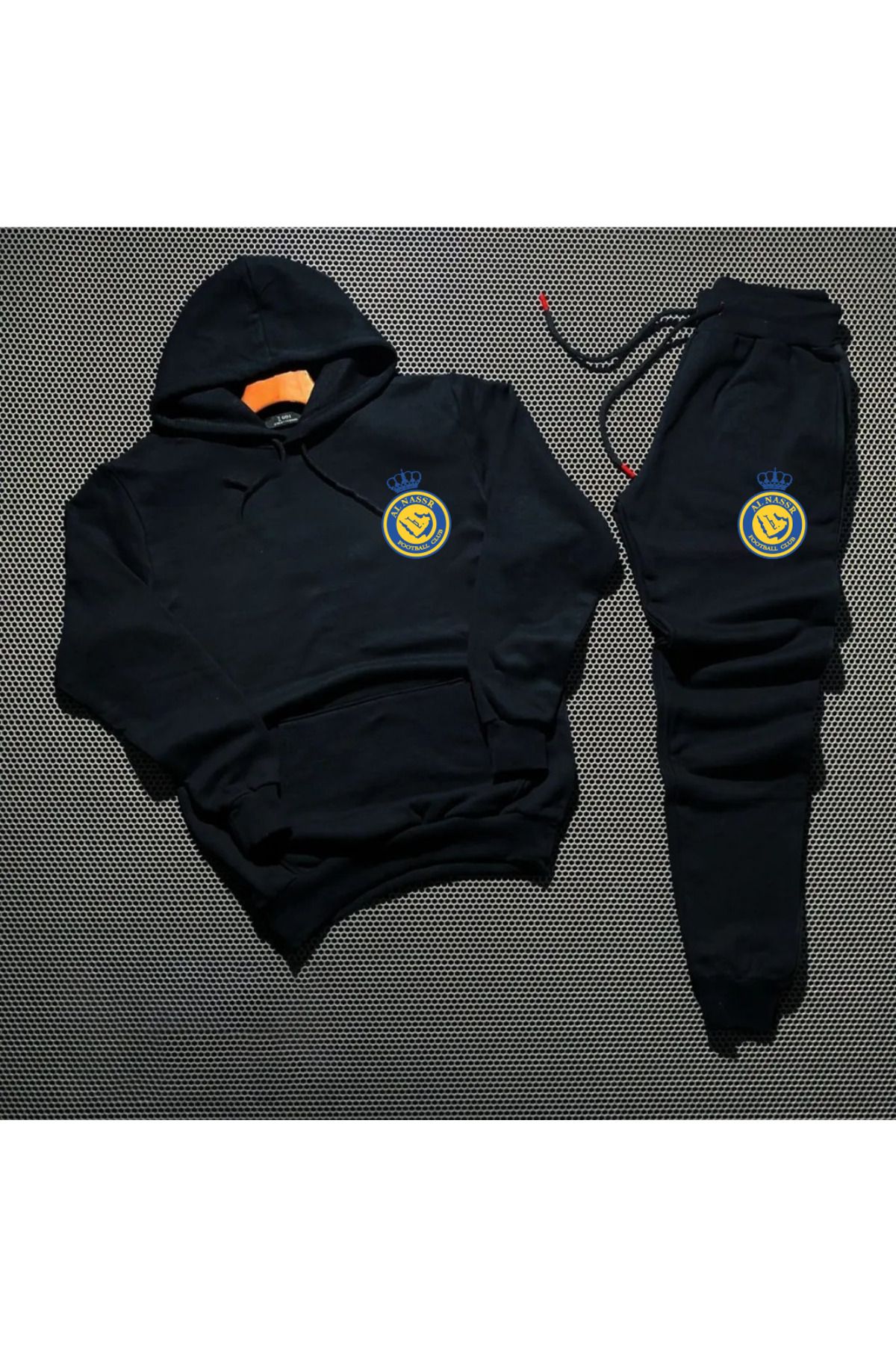 Pisa Art-Al Nassr Saudi Arabia - Hooded Sweatpants 2-Piece Combo for Adult and Child, Special Design 1
