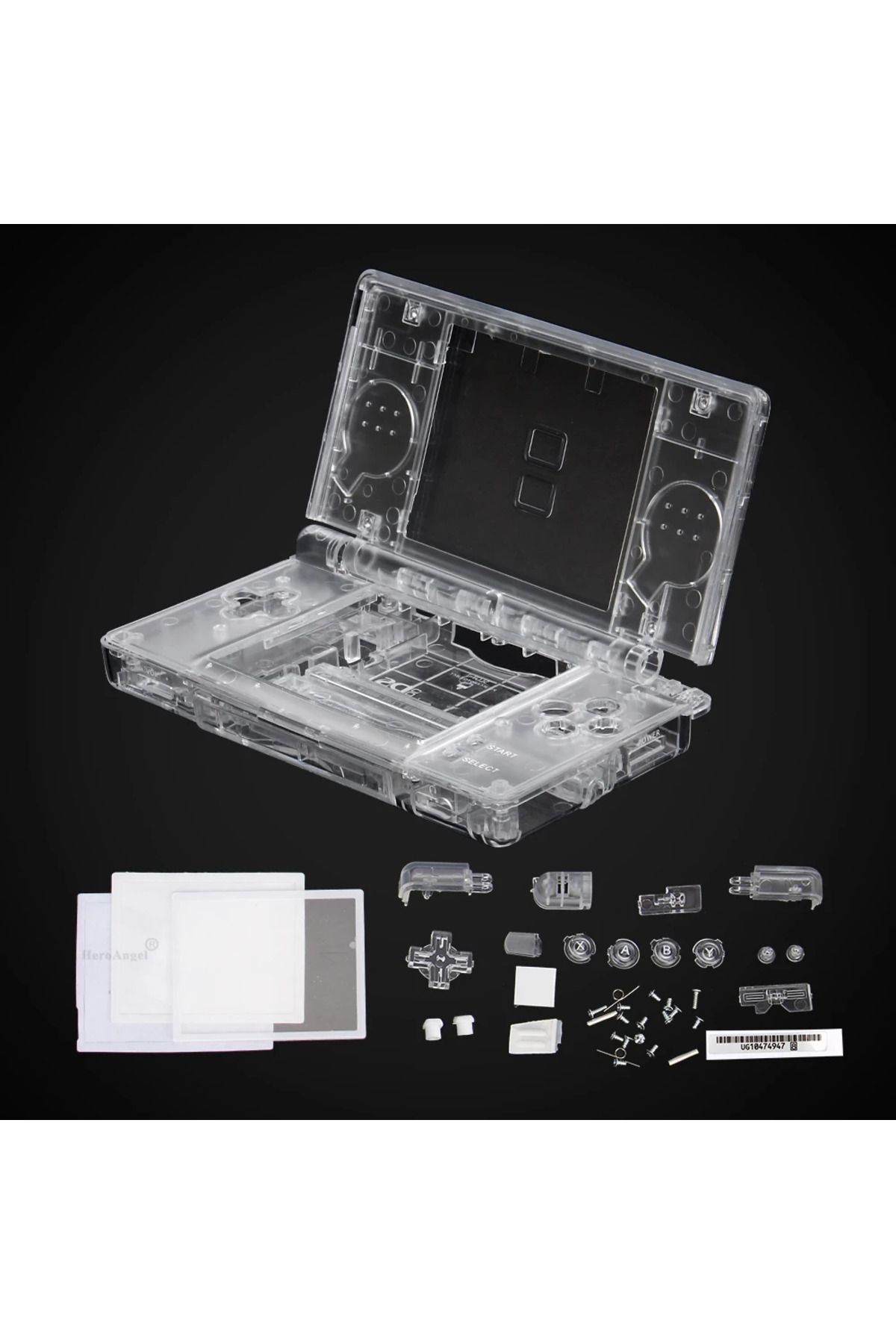 Choice-NEW Transparent Color For Nintend DS Lite Housing Shell Case Full Kit for Nintendo DS Lite NDS Li... 5
