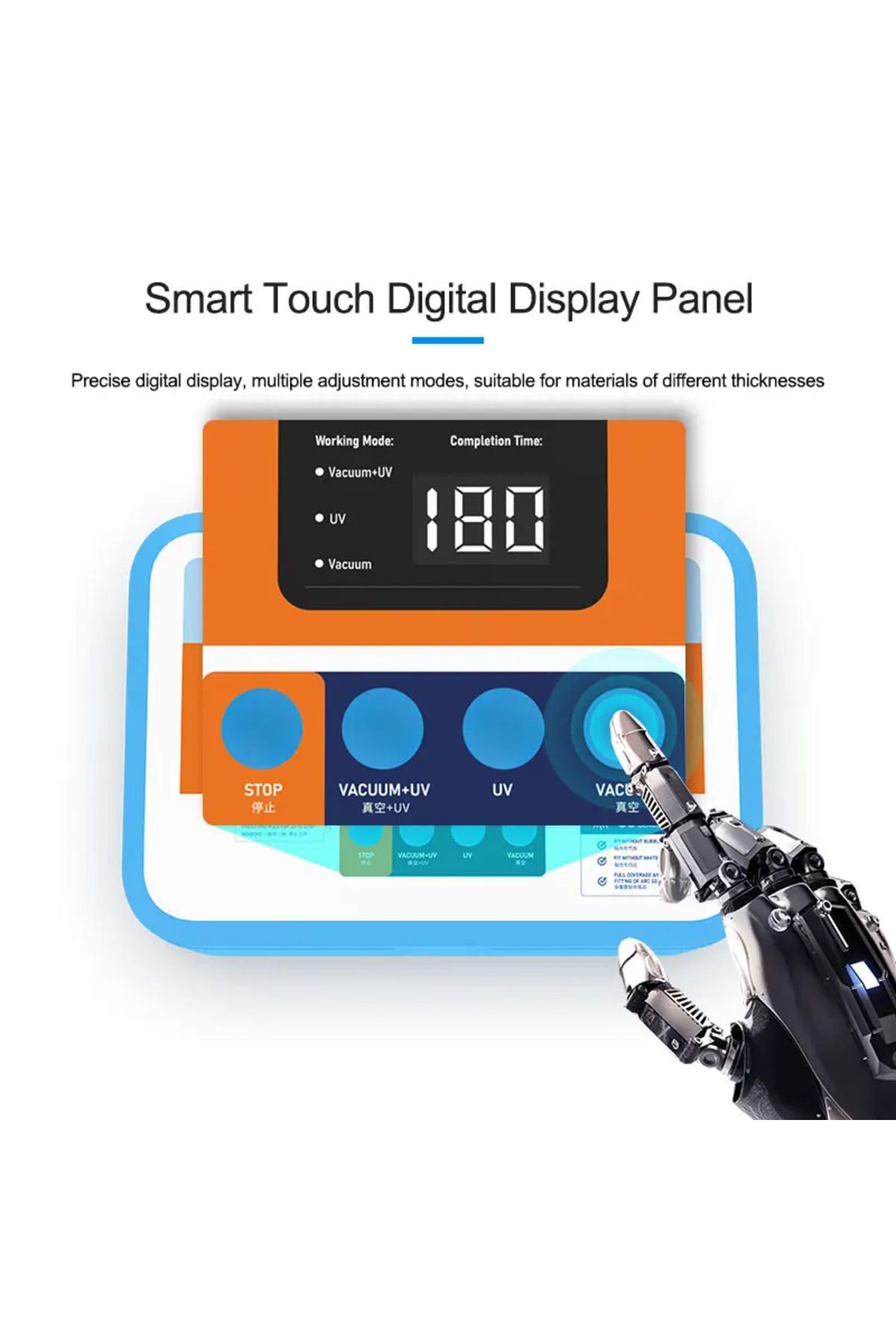 Choice-SUNSHINE S-918B SE Smart UV Curing Vacuum Laminating Machine Cellphone LCD Screen Protector Hydro... 6