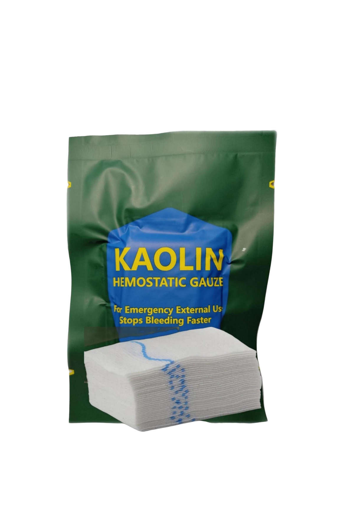 Choice-TCCC IFAK Tactical Hemostatic Kaolin Gauze Combat Emergency Trauma Z-Fold Soluble First Aid Kit O... 1