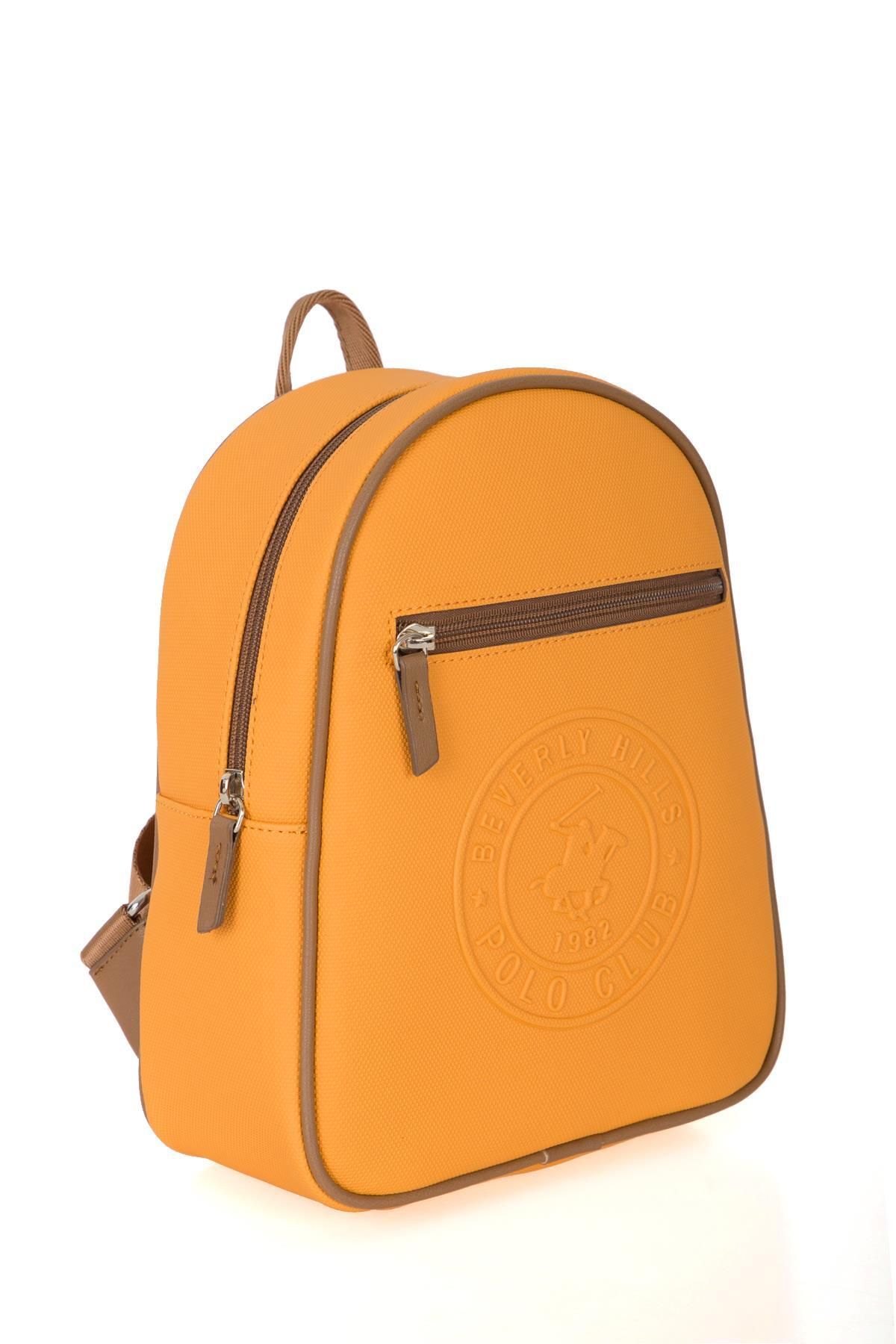 Beverly Hills Polo Club-Rucsac pentru femei Mustard 05BHPC8028 3