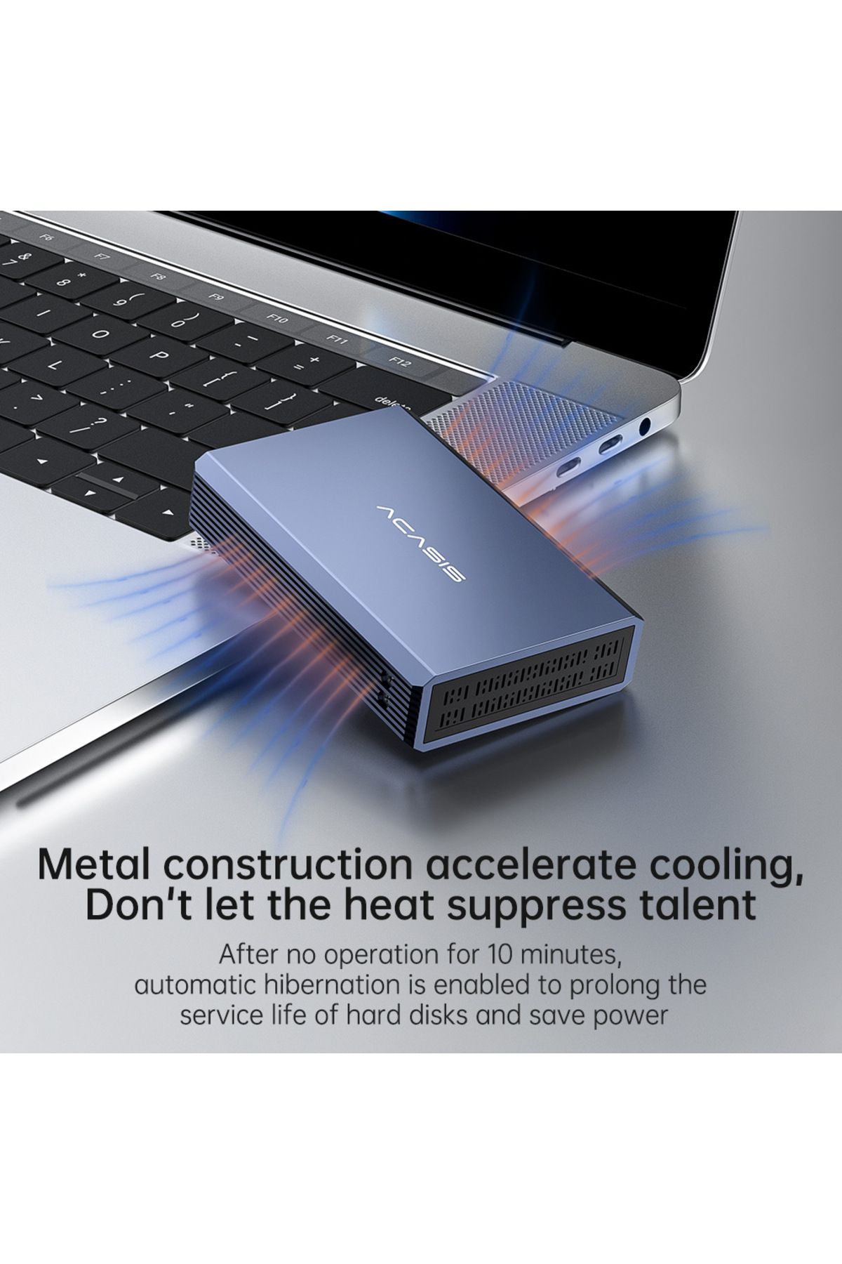 Choice-Acasis 2.5 Inch HDD Case Dual Bay External Hard Drive Enclosure Case HDD SSD Case RAID Array Type... 5