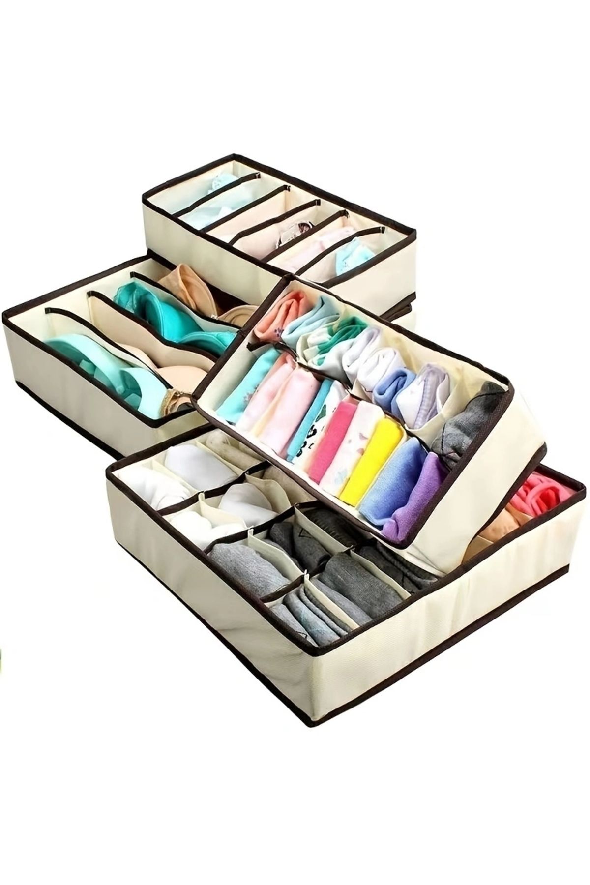 Choice-Clothes Organizer Bra Underwear Storage Box Panties Socks Storage Boxes Wardrobe Clothes Organize... 6