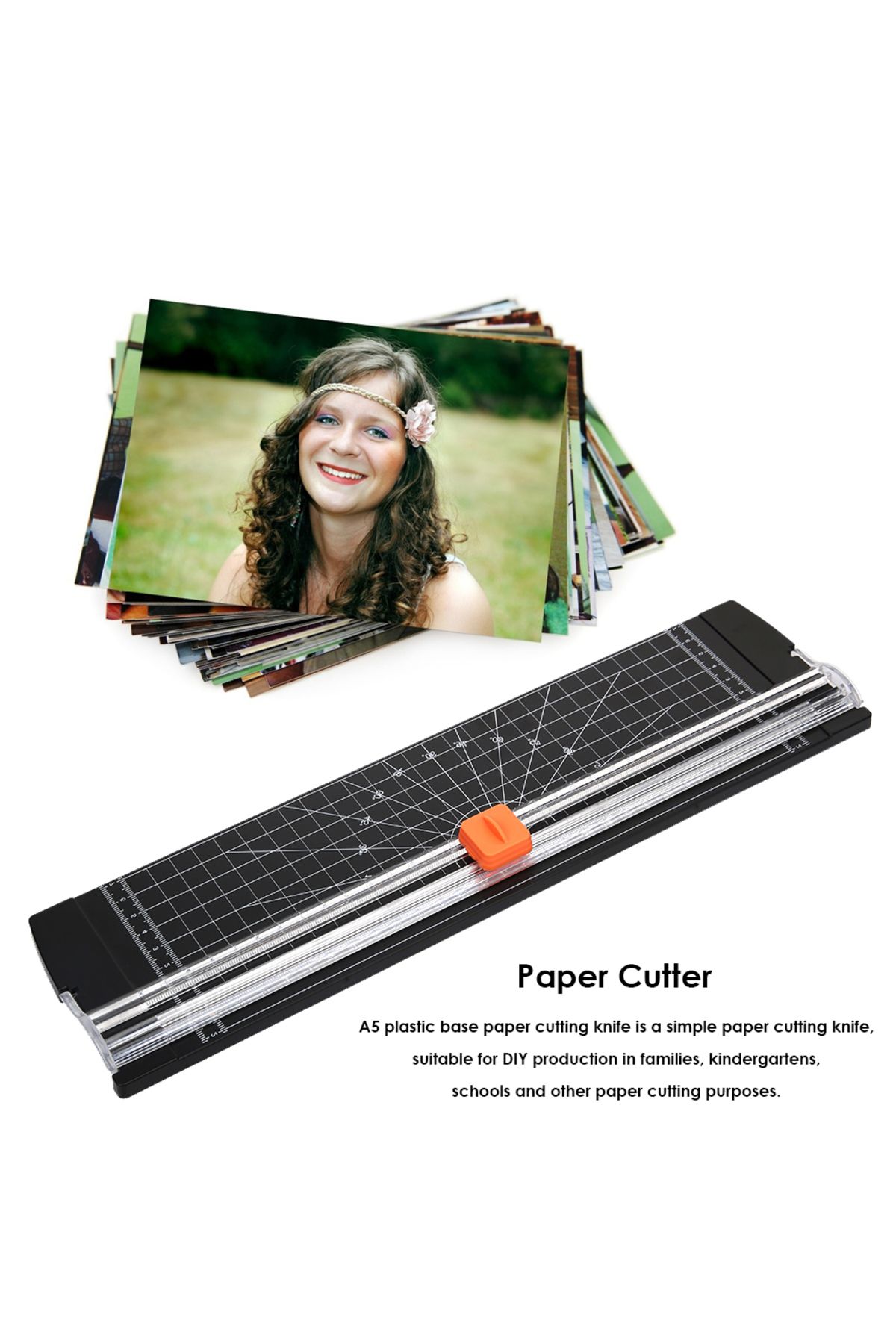 Shunmaii-A4/A5 Paper Cutting Guillotine Paper Cutter With Pull-out Ruler Portable A4 Precision Card Paper ... 6