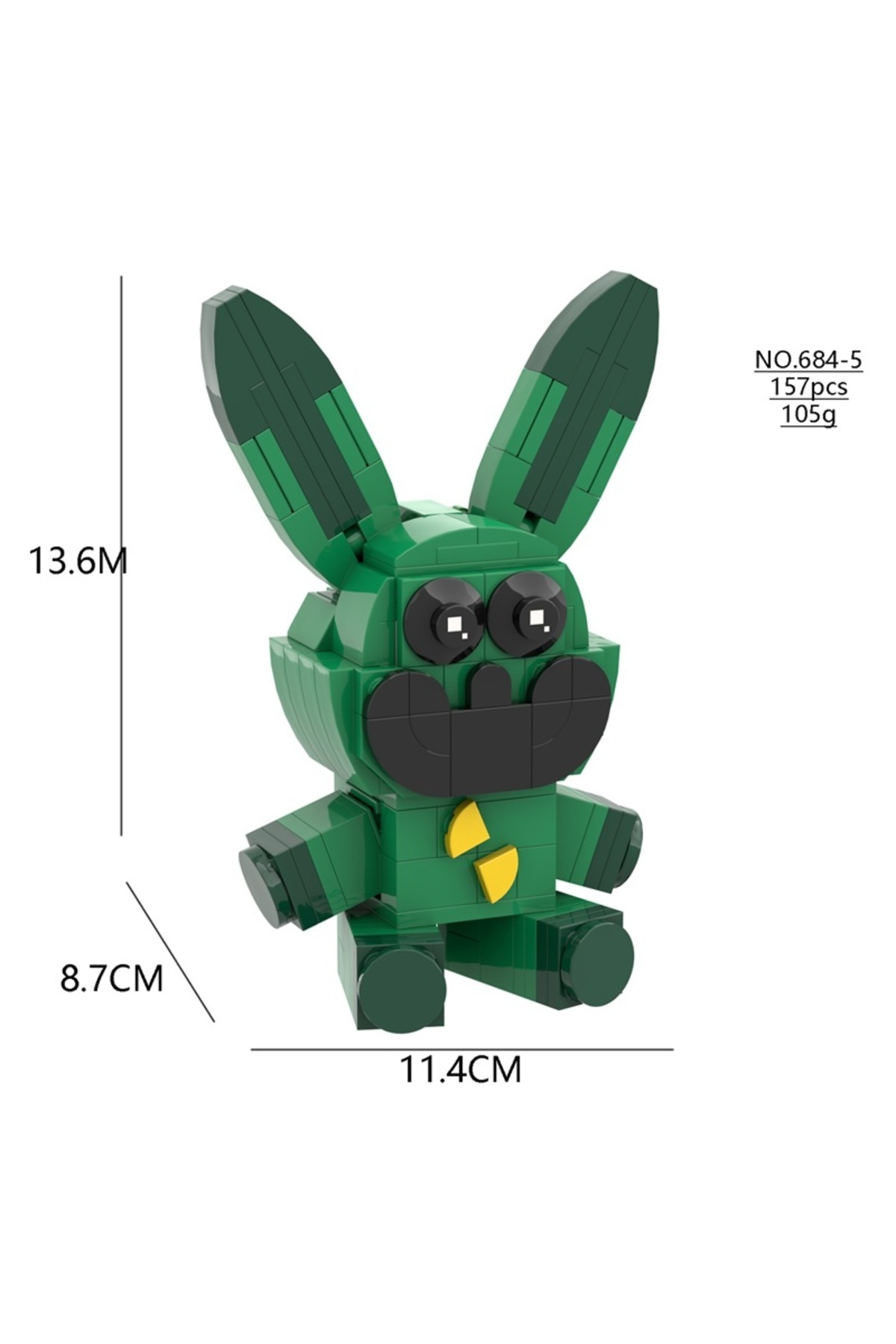 Choice New Smiling Critters Building Blocks Poppy 3 Smiling Critters